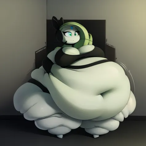 Highest quality)), ((well draw)), ((masterpiece)), ((Solo)), Femboy ,

(Meloetta), ((Full body)) (light cream skin), (Long green hair ), ((Skintight green and black Crop top:1.8)) ((mint Green Shorts)), Expression (( Smug)), Pose:((dynamic, Sexy)),obese,(h...