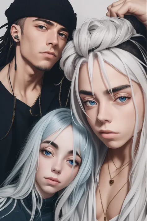 Billie Eilish e Omar Rudbeg