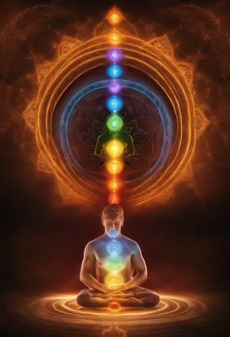 Chacras na Espiritualidade Oriental. The chakras are energy centers in the human body, each associated with specific physical and emotional functions. Existem sete chacras principais, incluindo o chacra da raiz, do plexo solar, Cardiac, garganta, terceiro ...