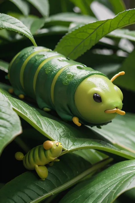 Green caterpillar