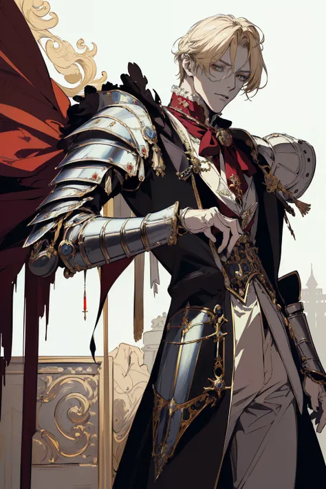 masterpiece, (absurdres:1.1), best quality, extremely delicate, Victorian era badass anime drawing of a man Regal Victorian era character masterpiece, (absurdres:1.1 realistic rendering, Dungeons and Dragons, Fantasy, octane rendering, zbrush. Character de...