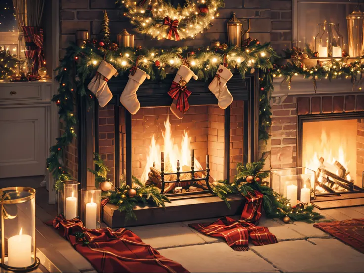 Infuse a festive holiday spirit by decorating the luxury home with Christmas lights, wreaths, and seasonal decorations, creating a warm and inviting atmosphere.