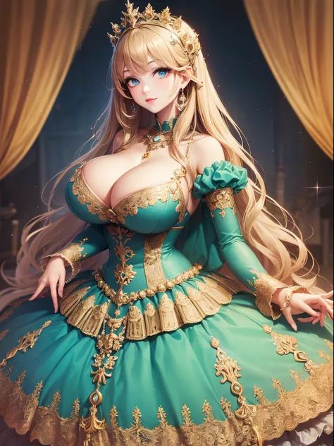 ultra-detailed, extremely detailed,((anime artstyle)),Masterpiece,(Best Quality),(Super Detail),(Very Delicate and Beautiful),((Solo)),((full body)),full body,((detailed face and eyes)),perfect eyes, rendered eyes,jewel-like beautiful eyes,((1 princess in ...