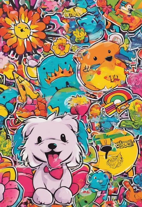 Craft an engaging T-shirt design that seamlessly merges the charm of stickers with the sophistication of realistic photos, all while infusing the playfulness of 2D elements. The central theme should spotlight endearing animals, capturing both the allure of...