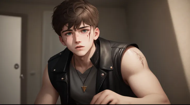 Of course! Here&#39;s your character:

name: Eliot Age: 17 years old Appearance: Eliot is a boy with pale skin and a slightly feminine appearance.. He has deep blue eyes, which reflect his inner pain and strength at the same time. He has short brown hair, ...