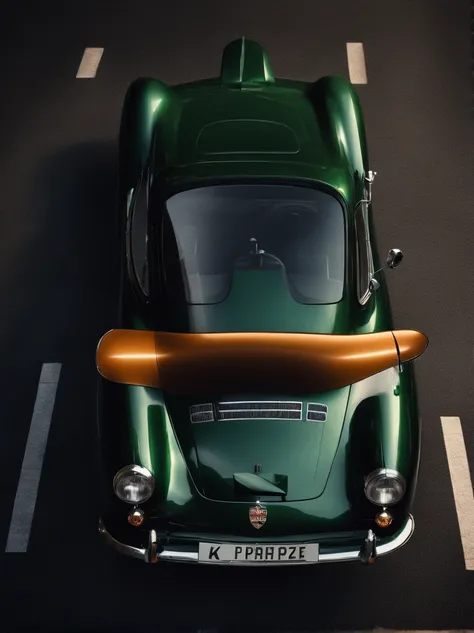 british,green,old,porche,top view,drone shot,close up,(best quality,4k,8k,highres,masterpiece:1.2),ultra-detailed,(realistic,photorealistic,photo-realistic:1.37),vivid colors,HDR,UHD,studio lighting,sharp focus,physically-based rendering,extremely detailed...