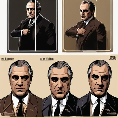 Don Vito Corleone has a distinctive and memorable appearance that adds to his powerful presence.
1. Bald Head: Don Vito Corleone is depicted as having a bald head, which is often seen as a symbol of his wisdom and authority. His smooth and clean-shaven sca...