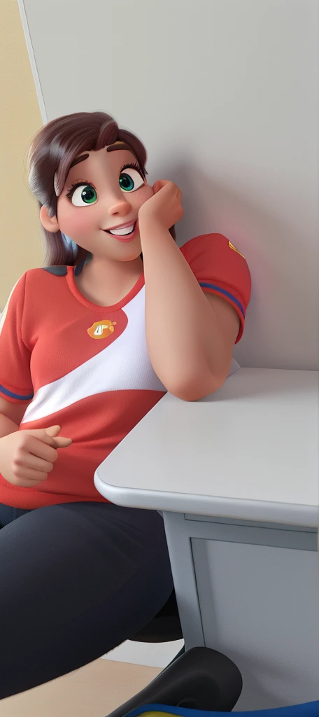 Mulher no estilo disney pixar, alta qualidade,  melhor qualidade