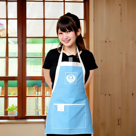 cute girl apron izakaya