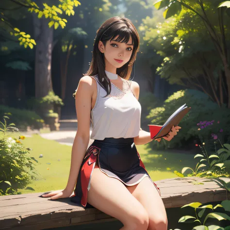 (Extremely detailed 8k wallpaper:2), (photo:2), (22 years old soigne Beautiful girl:2), (gives a lecture to friends:2), detailed (Face and eyes), (hyper realistic:1), (highly detailed:1), (epic realistic:1), rim light, (maximum details:1), cozy, (fullbody:...