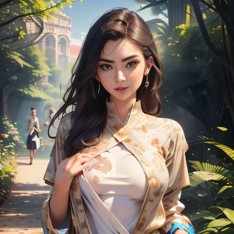 (Extremely detailed 8k wallpaper:2), (photo:2), (24 years old soigne Beautiful girl:2), (gives a lecture to friends:2), detailed (Face and eyes), (hyper realistic:1), (highly detailed:1), (epic realistic:1), rim light, (maximum details:1), cozy, (fullbody:...