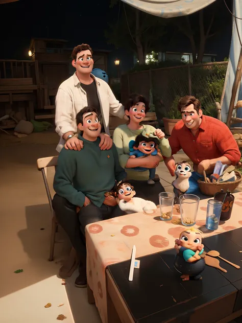 disney pixar image of family