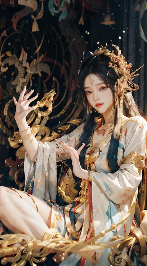 Legend of the White Snake、White Snake Xiaoqing、Fairy air fluttering、Immortal Descendants、legends、Game characters、Animation design、ancient wind、National style、Color ink