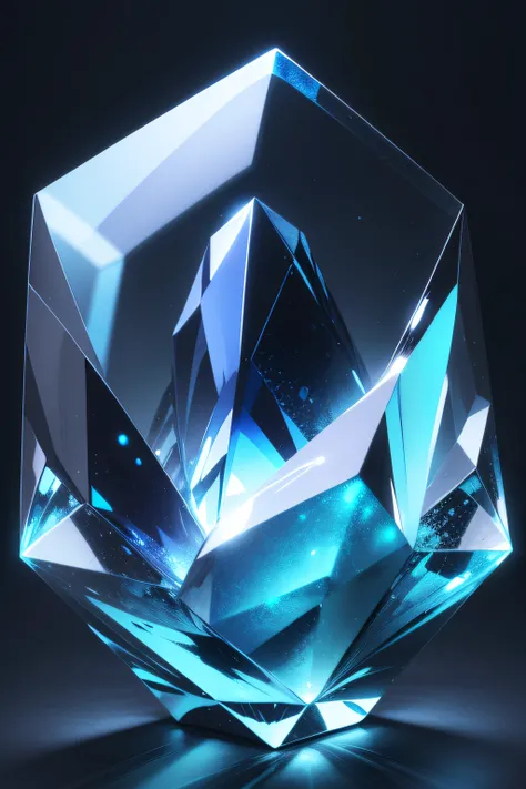 Blue crystal