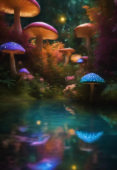 MagicWorld, Floating mushrooms, Acid Trip, nffsw