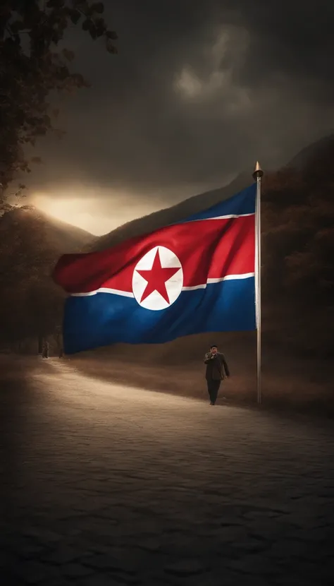 North Korea flag