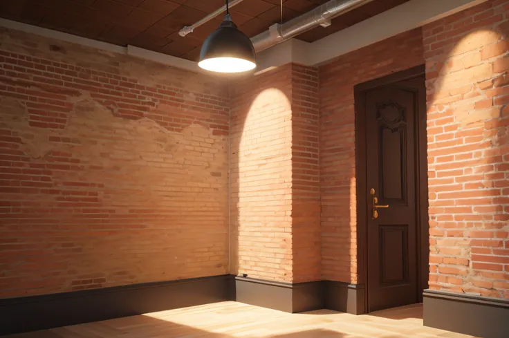 indoor brick wall