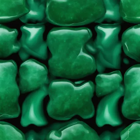 green  jade, detailed texture, seamless pattern,