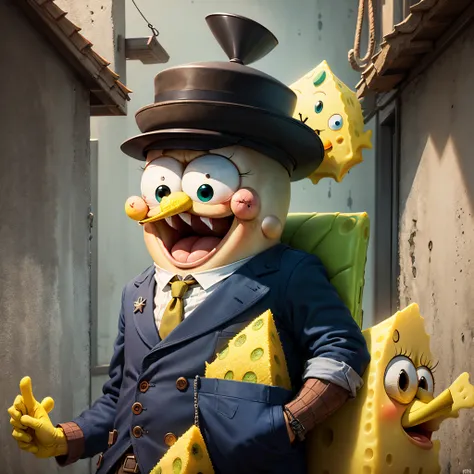 SpongeBob peaky blinder