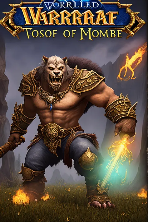 World of Warcraft: Season of Discovery. Logo. Add Warlock in Metamorphosis, Warrior in gladiator armor holding an axe and shield, Druid shapeshifter changing into a panther, Shamanistic Troll wearing a loincloth and wielding the Ironfoe hammer, and a Palad...