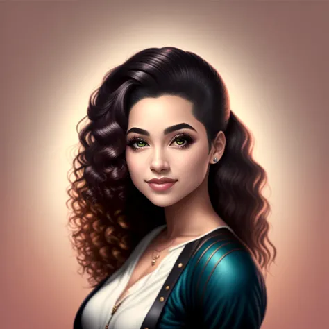 Imagem para um banner de YouTube com uma mulher de cabelo ruivo e outra mulher de cabelo preto e cacheado realista