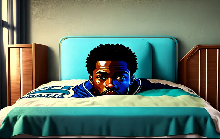 Harrison Barnes themed bed