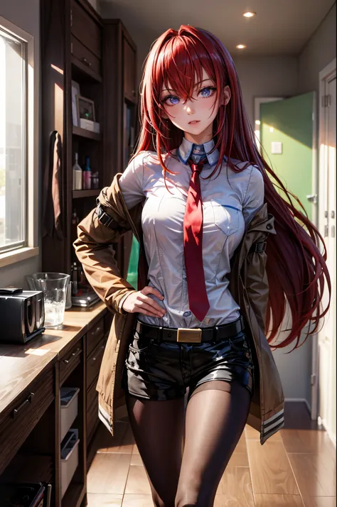 ((masterpiece), (best quality), ultra high res, 1girl, long hair, (red hair:1.5), long hair, eyes visible through hair, bangs, h...