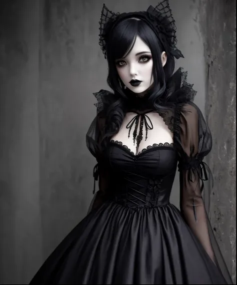 Pretty gothic dress