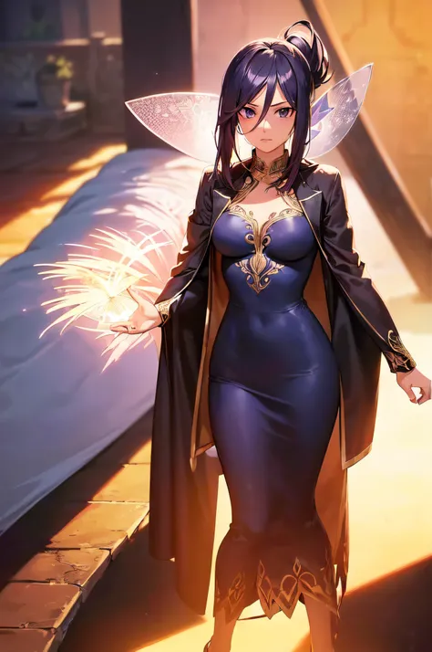 (((profesional: paso a paso, taking into account even the smallest detail, Resultado final Nivel Dios))): "anime: Mujer de cola de hadas, (Solo 1girl), Mujer muy sexy Fairy tail, boob size, impresionante magia explosiva, cuerpo completo, Cinematographer: P...