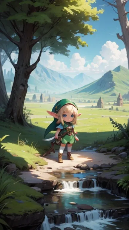 Chibi Elf Girl, Explorer