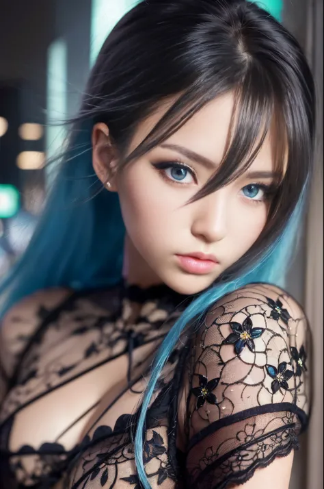 extremely detailed CG,UHD wallpaper, Extreme details,(realistic:1.2),(((best quality))), ((ultra-detailed)), (cute detailed face:1.2), {{highly detailed face}},beautiful and aesthetic,1girl,(masterpiece:1.4),glowing skin,strong rim light,dramatic shadows, ...