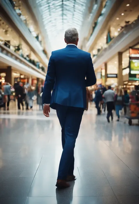 The image is a video of me urgently approaching a group of people in a busy shopping mall, explaining the benefits of extended warranties and handing out flyers.,original,Middle-aged white guy in business casual attire. A bit nerdy , male