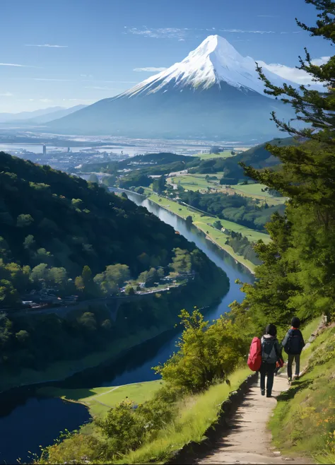 ventania、yuki、Mountain dynamic background，Poetry。