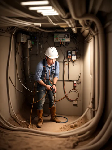 Underground electrician