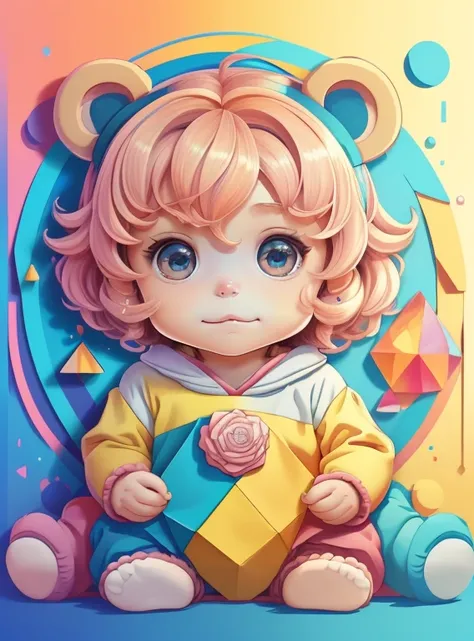 ) ((((cute baby bear) ((Mikey)) - Criador: Walt Disney2023) ), ,, ( Walt Disney acolchoamento ,multidimensional geometric wall PORTRAIT, arte, Chibi,
Yang08k, lindo, Colouring,Rose
Primary works, qualidade superior, melhor qualidade, Arte Oficial, Beautifu...