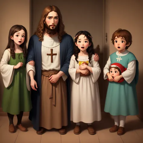 Pixar Jesus with Children