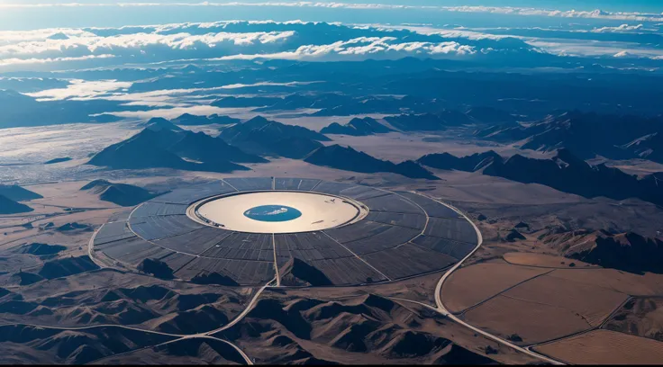 crie uma paisagem em um planeta fora do nosso sistema solar, em um mundo totalmente novo