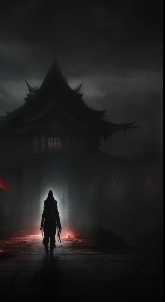 , deathia, Solitude, Ominous, terror, dramatics, Atmospheric, high detal, zoomout, shot from afar,Terror resurgence five years ago， Evil spirits sweep across the world。
Li Changye was lucky to survive，From now on, as stable as an old dog， If you kill someo...