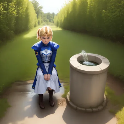 saber peeing