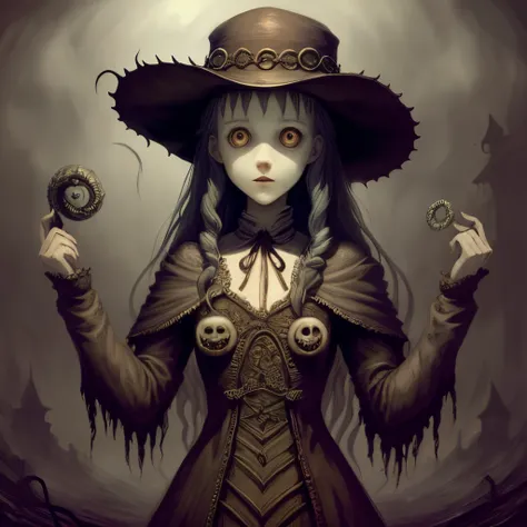 Eldritch horror as a girl but still creepy