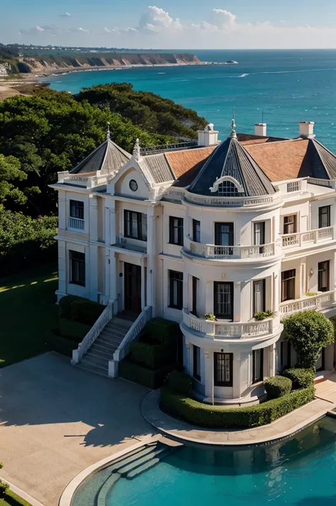 mansion by the sea