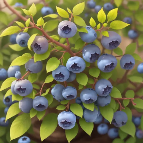 Blueberry bush