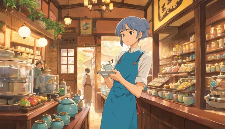 tea shop owner