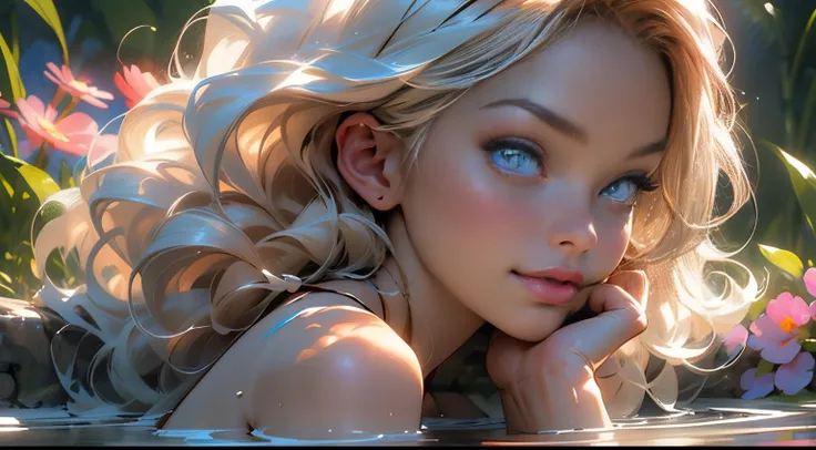 melancholy lighting, quiet, calm, brightness, masterpiece, best quality, 1girl, (JinxLol:1.2), (ultra photorealistic:1.3), (masterpiece:1.4), best quality, ((realistic)), high quality, ultra detailed, ((real image)), ((realistic skin)), ((realistic face)),...