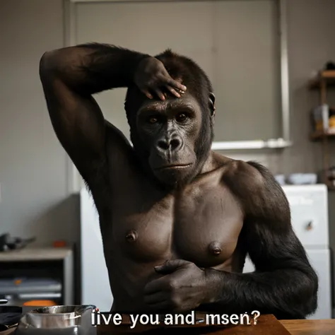 Give me an image of a gorilla