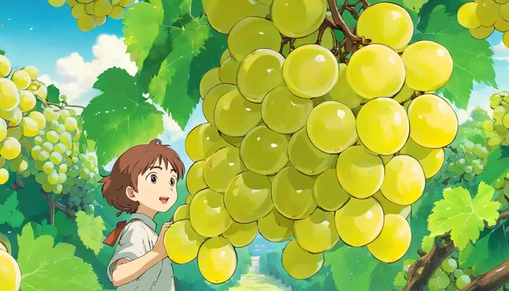 Yellow grapes