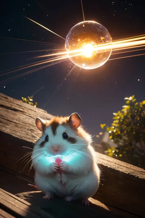 In the distant future，There is a cute hamster。Hamsters are short and strong，The fur is very smooth，Have a pair of smart and curious eyes。Hamsters live in an era of rapid development of smart data，We face unprecedented challenges every day。 One day，Hamster ...