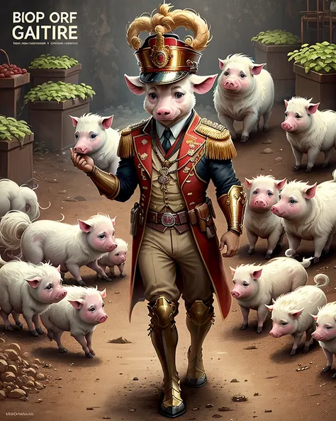 Can you create a propaganda poster for me I can certainly guide you on creating a propaganda poster! However, as a text-based AI, I cant create visual content. Ill provide you with a description and key elements you can include in your Animal Farm propagan...