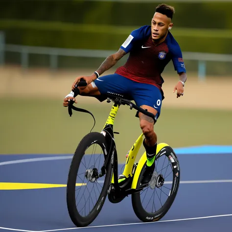 Neymar bike trilha soltando