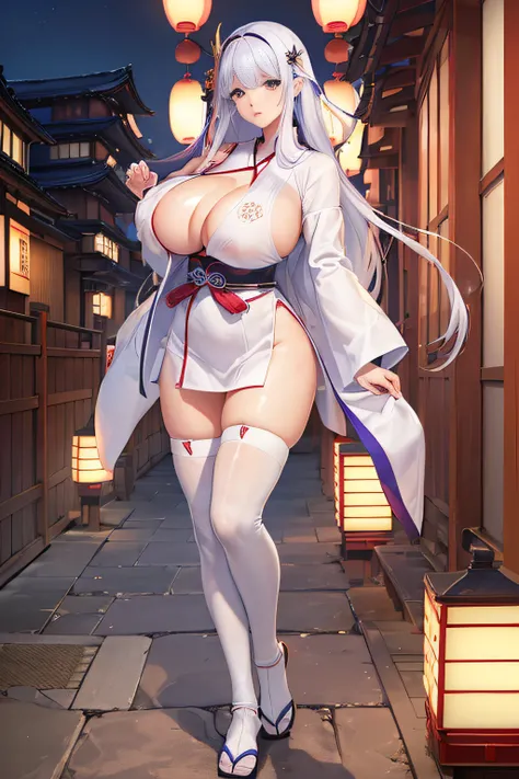 (​masterpiece、high-level image quality、hightquality)、(Pretty girl in Japan:1.5)、(raincoat、white  shirt、Pants Look)、((ultra gigantic tits:1.4)、Seductive hips、(perfect anatomia、Beautiful limbs、Beautiful skin、Healthy body)、(bobhair),Supernatural body:1.3,Grav...